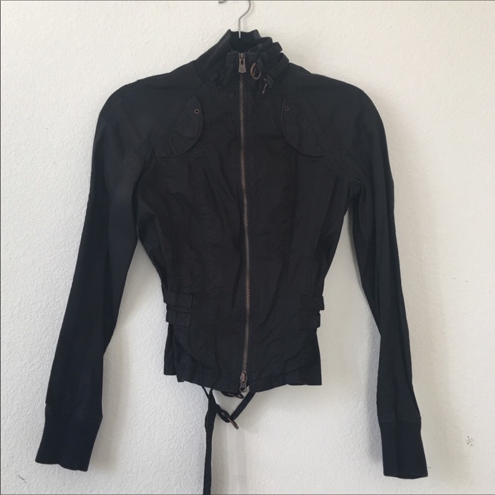 ARMANI Moto  Jacket. Cool detail! Offers Welcomed!